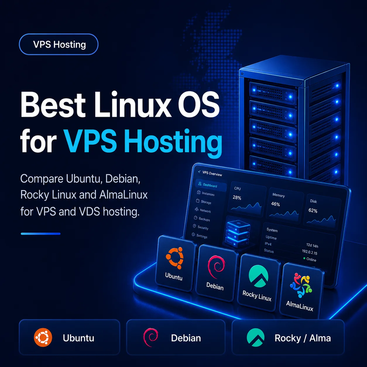 Best Linux OS for VPS Hosting