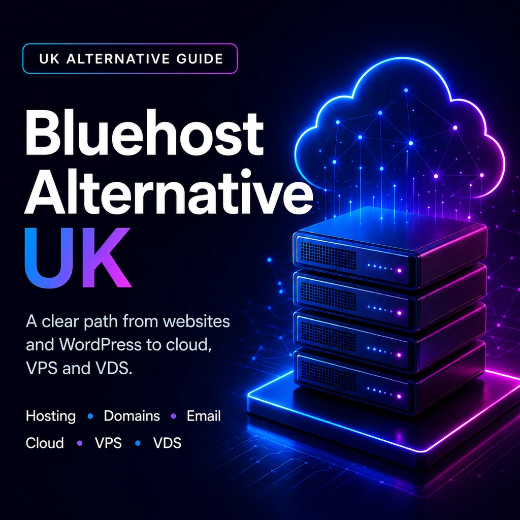 Website Hosts UK vs Bluehost
