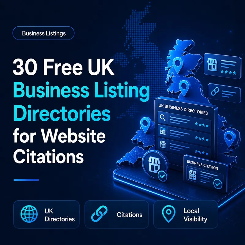 Free UK business listing directories