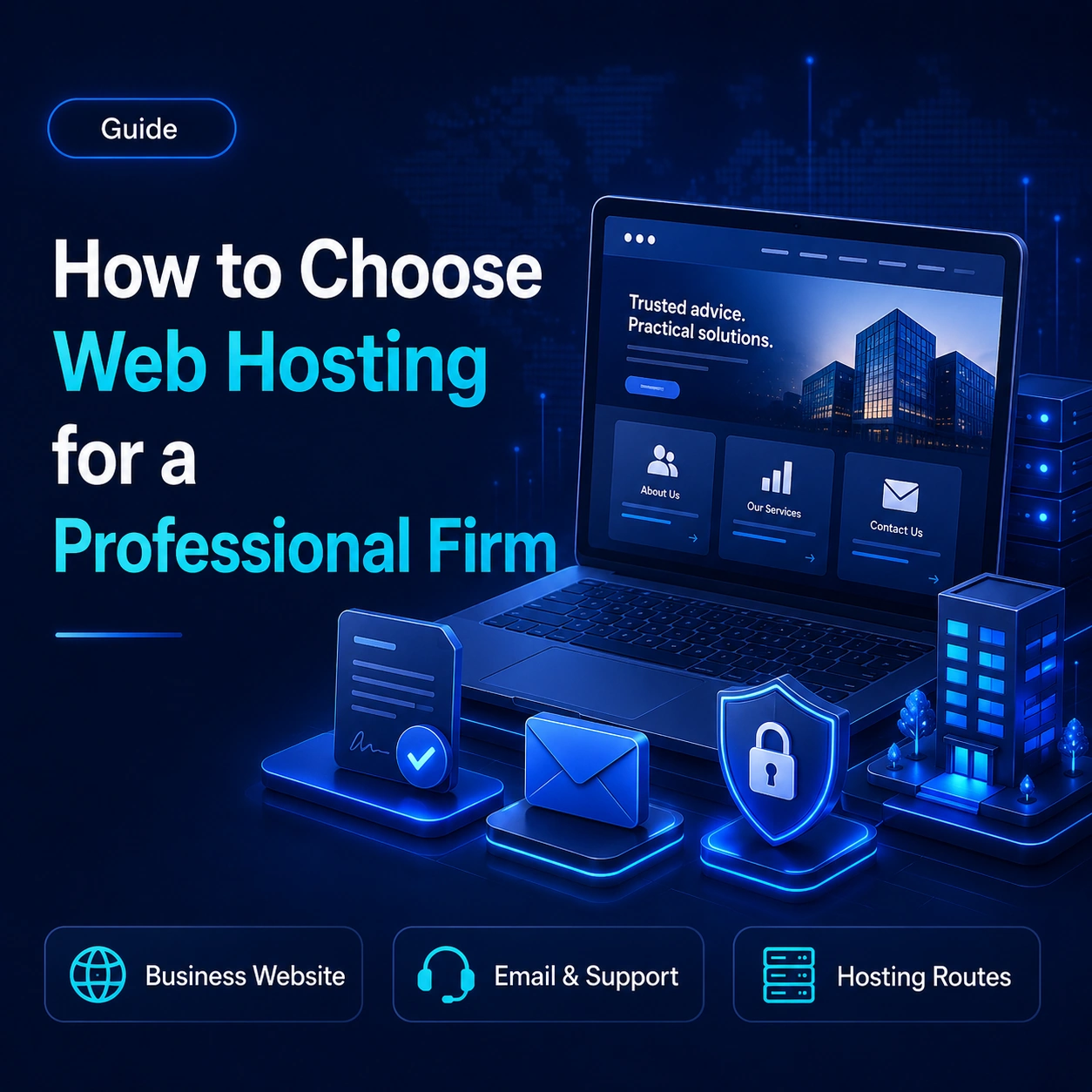 How to Choose Web Hosting for a Professional Firm