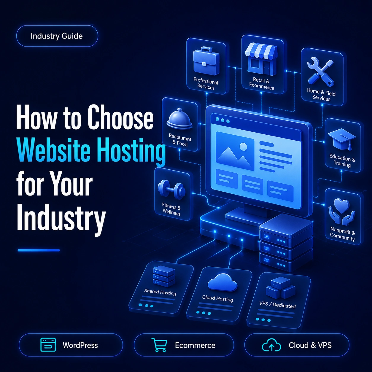 How to Choose Website Hosting for Your Industry