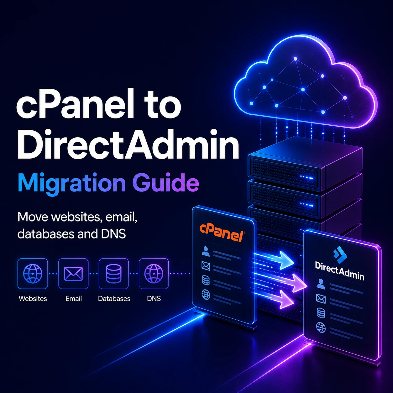 How to migrate cPanel to DirectAdmin
