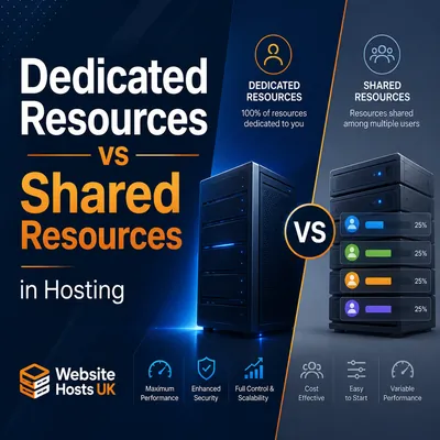 Dedicated Resources vs Shared Resources in Hosting