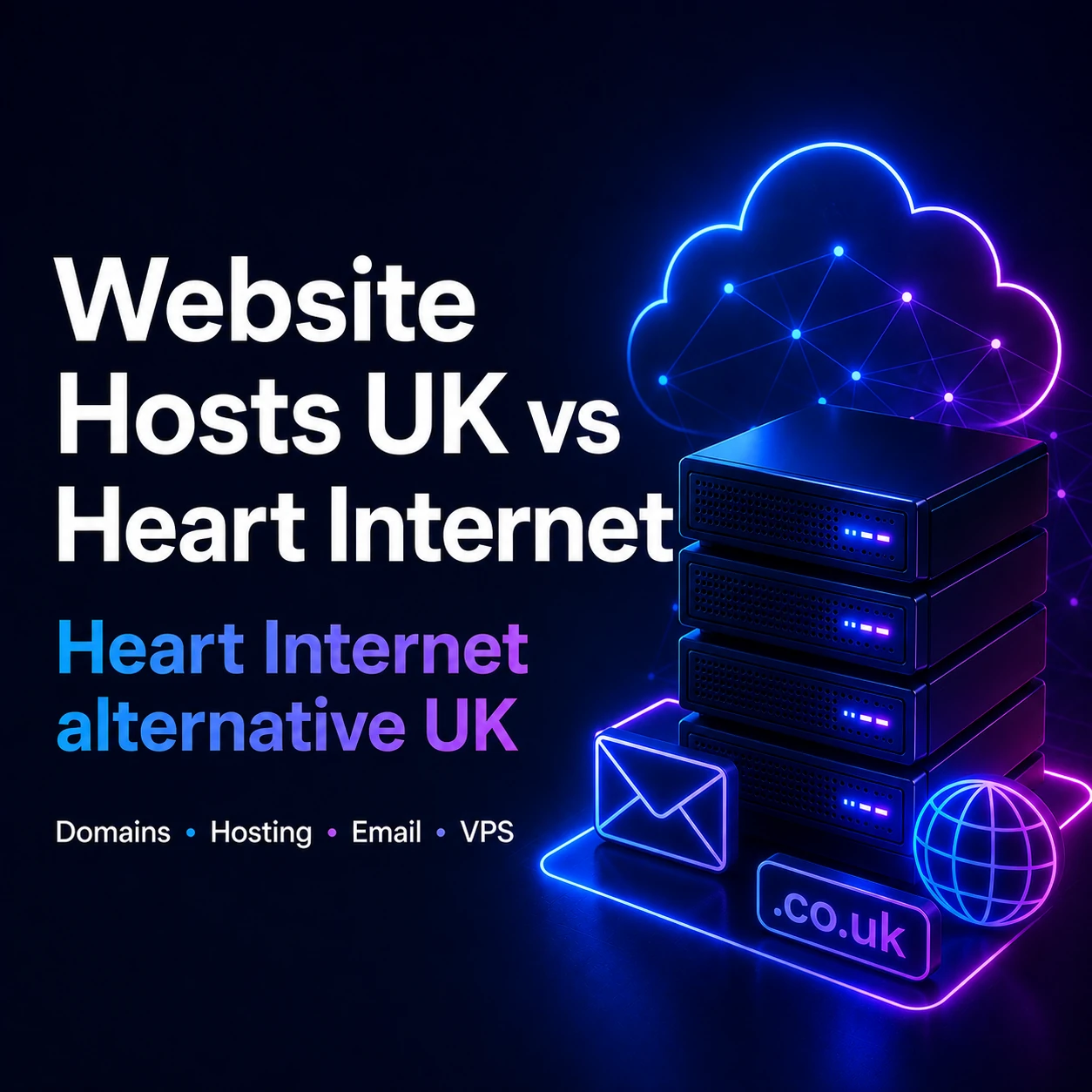 Website Hosts UK vs Heart Internet