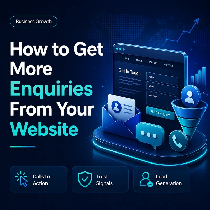 How to Get More Enquiries From Your Website
