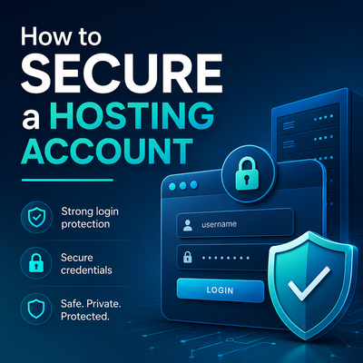 How to secure a hosting account guide