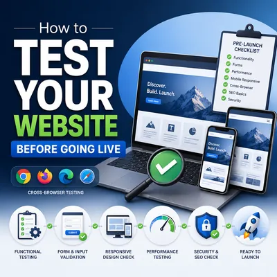 How to Test Your Website Before Going Live