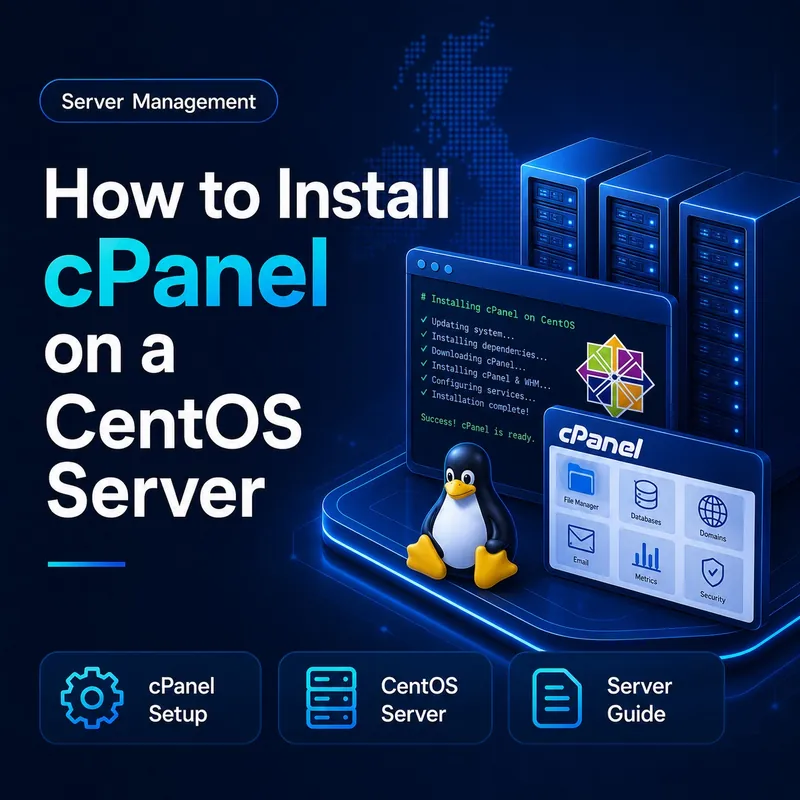 Install cPanel on CentOS server