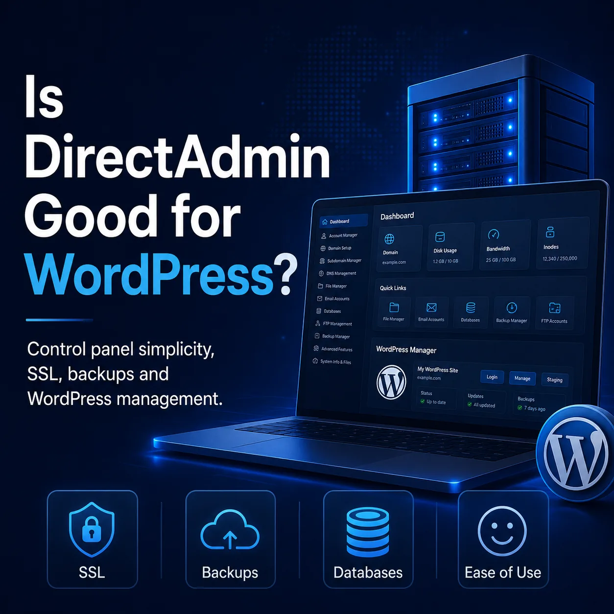 Is DirectAdmin Good for WordPress