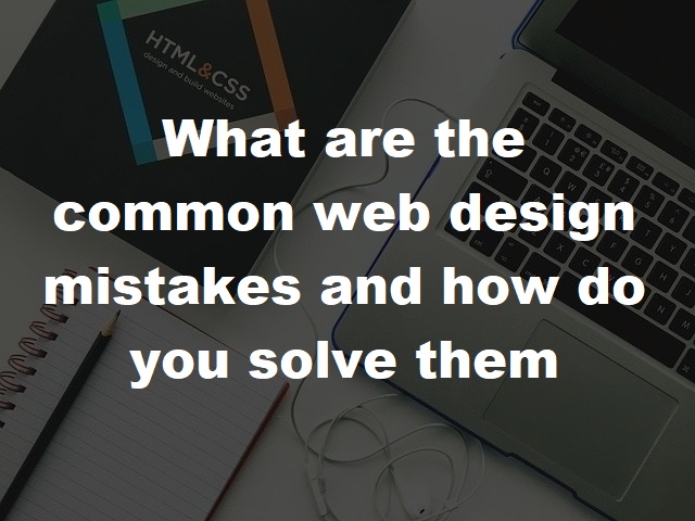 web design errors
