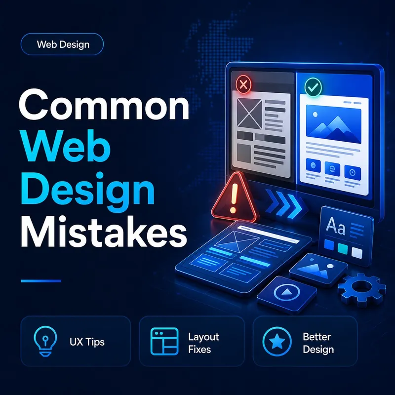 Common web design mistakes