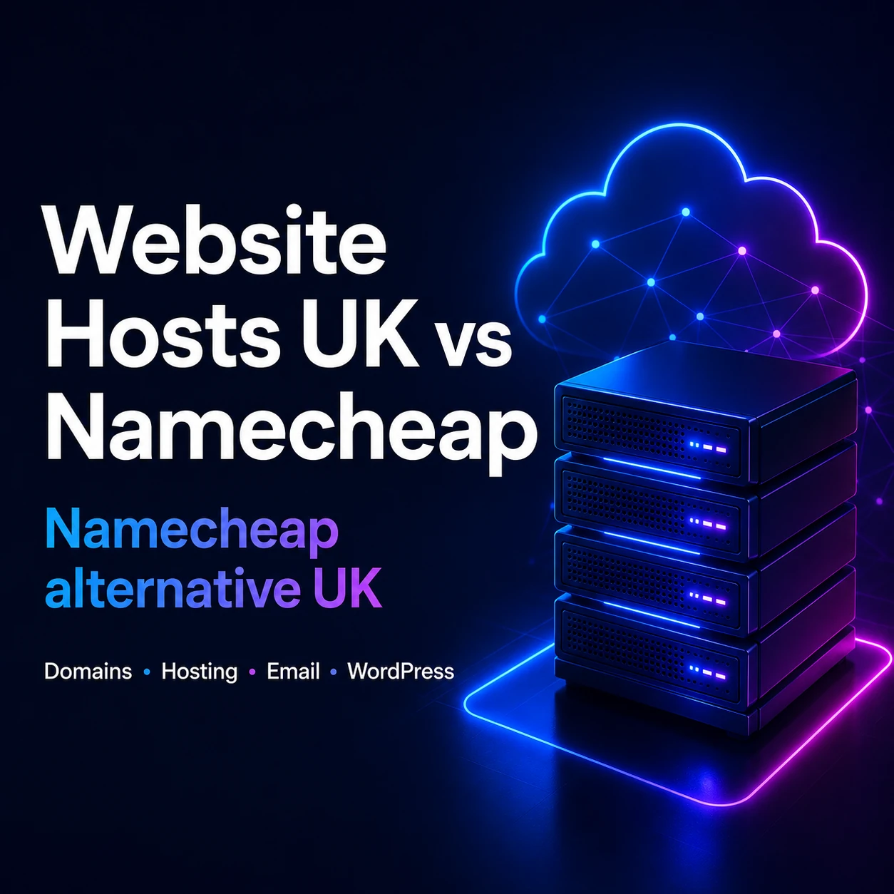 Website Hosts UK vs Namecheap