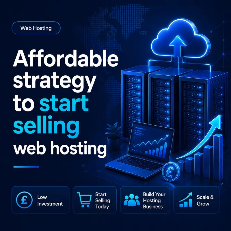 Start selling web hosting
