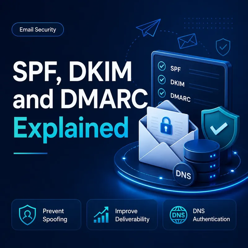 SPF, DKIM and DMARC Explained