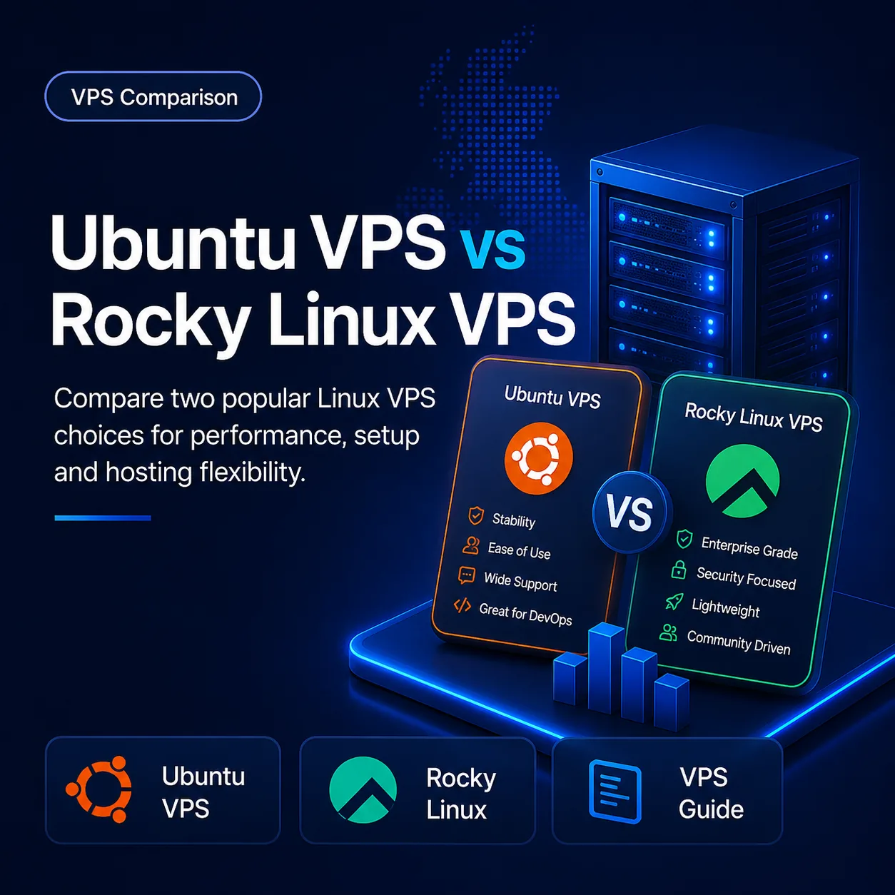 Ubuntu VPS vs Rocky Linux VPS
