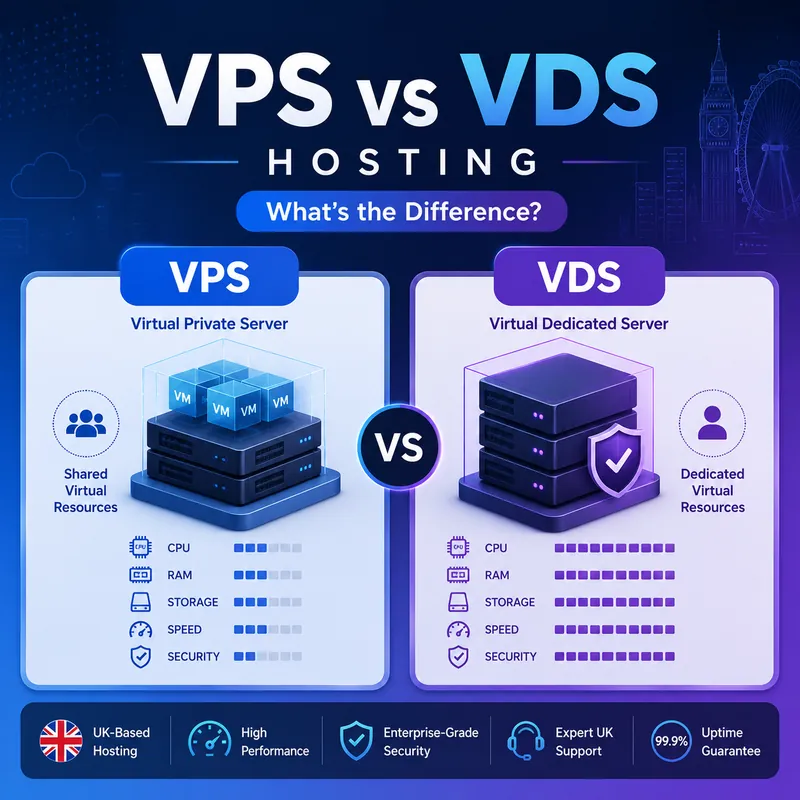 VPS vs VDS hosting guide