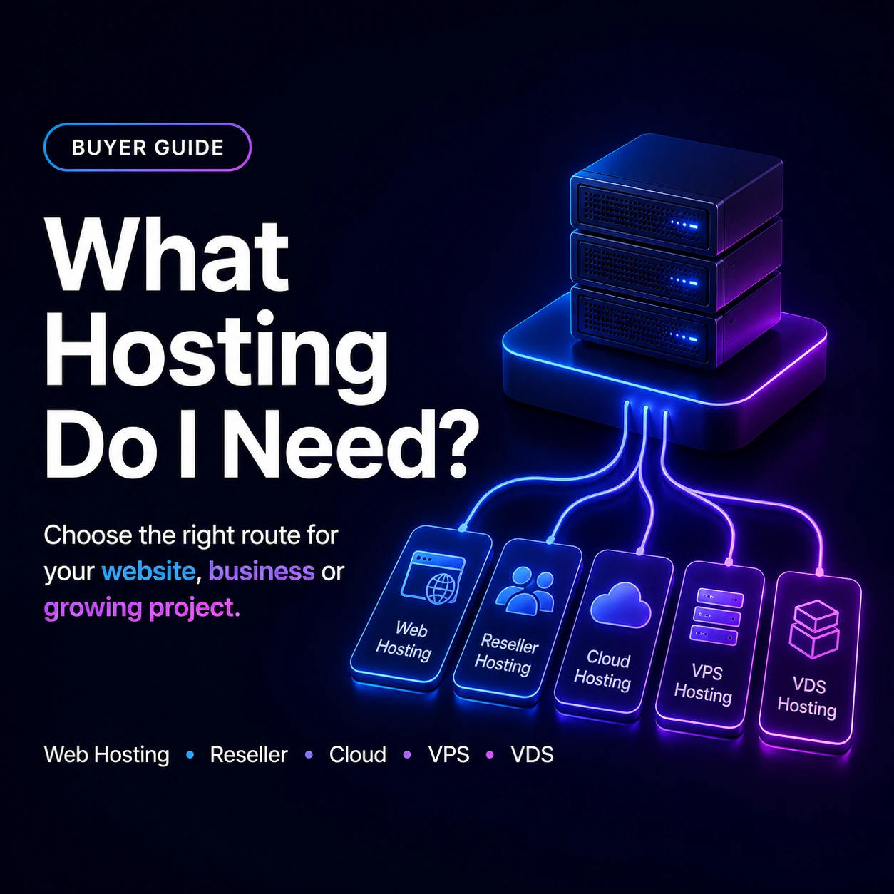 What Hosting Do I Need?