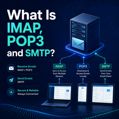 What is IMAP POP3 and SMTP guide