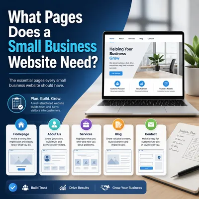 What Pages Does a Small Business Website Need?