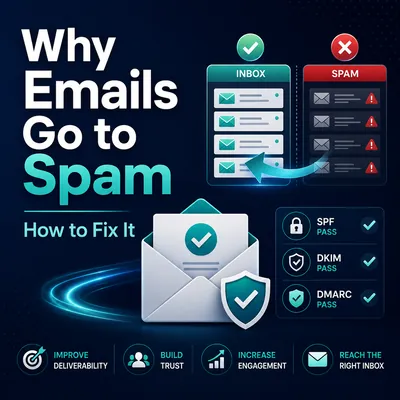 Why Emails Go to Spam and How to Fix It