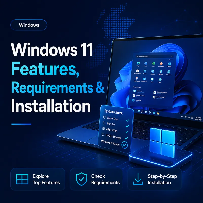Windows 11 features requirements installation