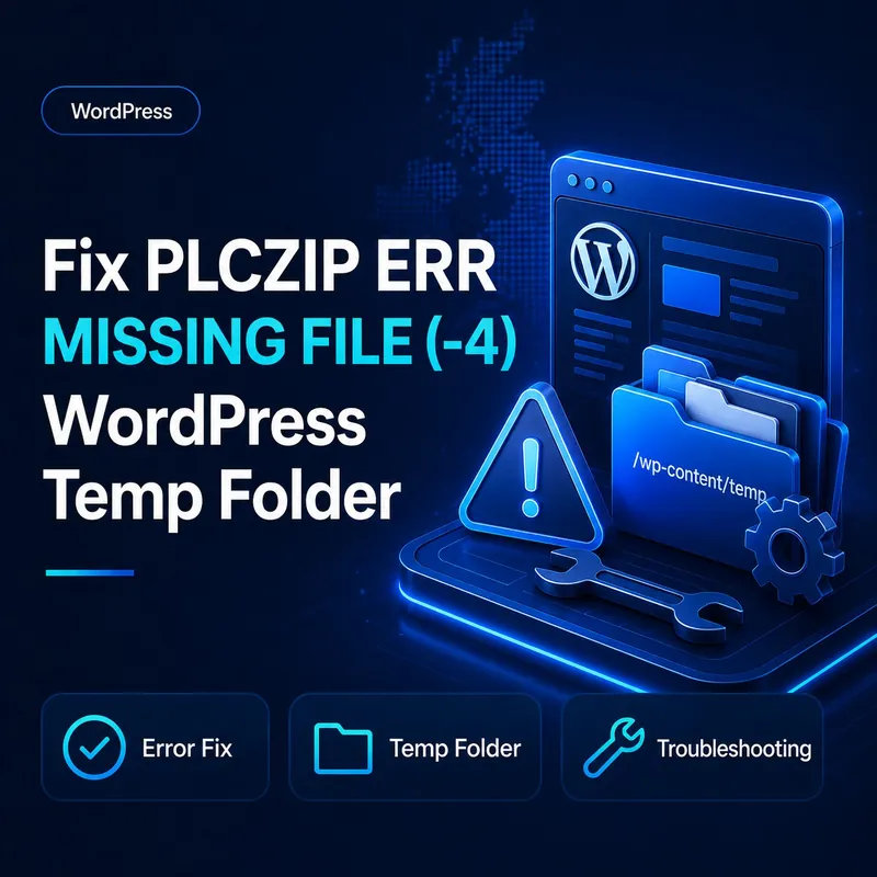 Fix WordPress temp folder error