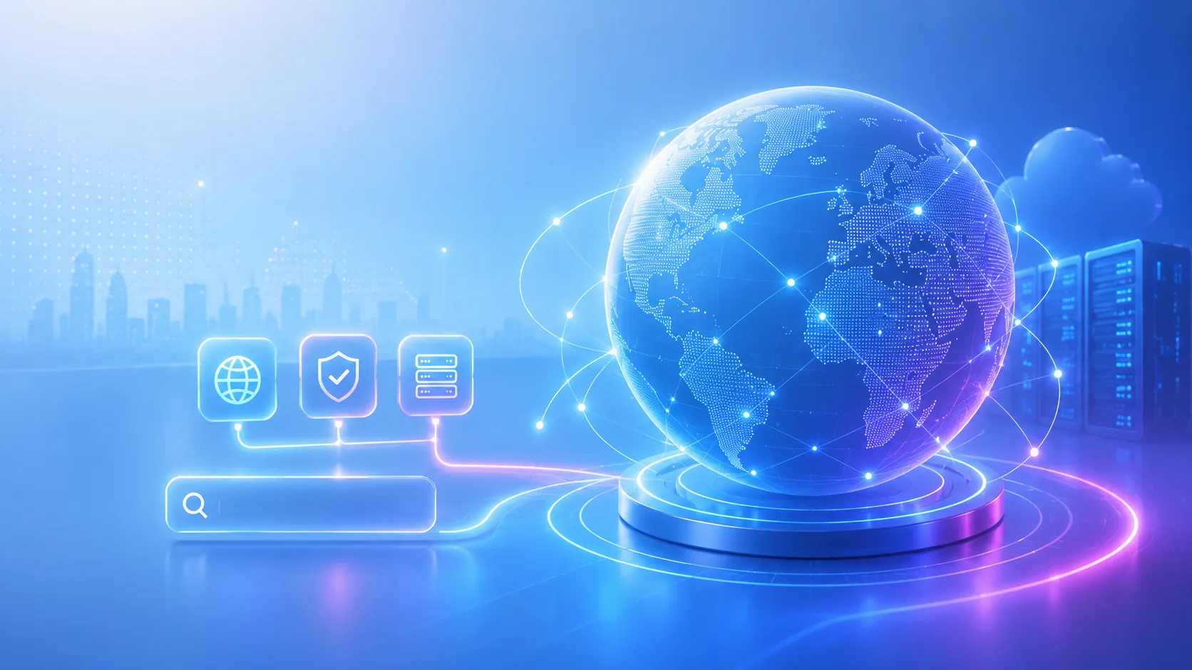 Domain registration and DNS management